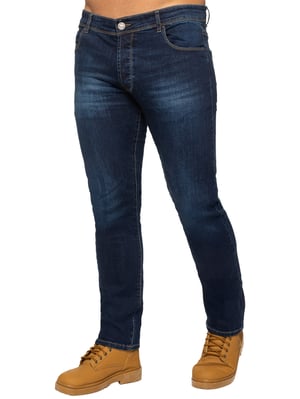 Enzo Heren Slim Stretch Denim Jeans